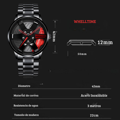 Reloj WheelTime Red®